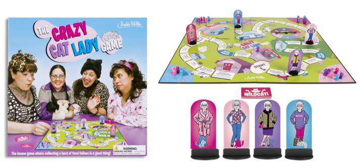 Crazy Cat Lady Board Game - Archie McPhee & Co.